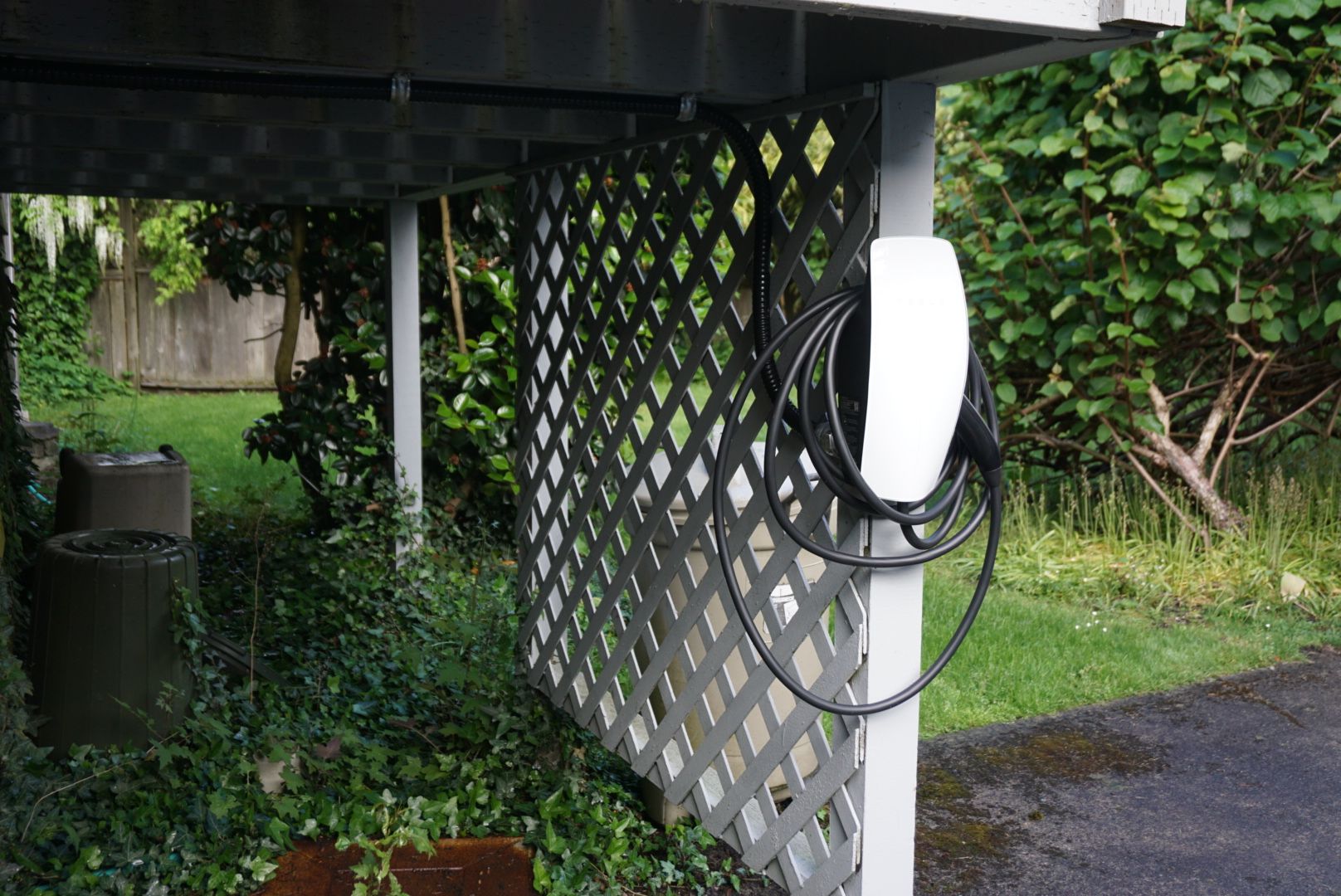 Tesla Charger Outdoor Install NV Electrical