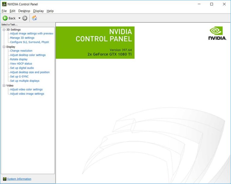 Nvidia Control Panel Latest Version Download For Windows 10