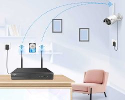 HiSeeu Wireless Camera System installation guide - NVR IPCAMERA SECURITY