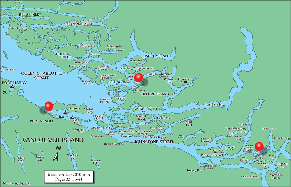 Chapter 17 Johnstone Strait, Queen Charlotte Strait, & Adjacent Islands