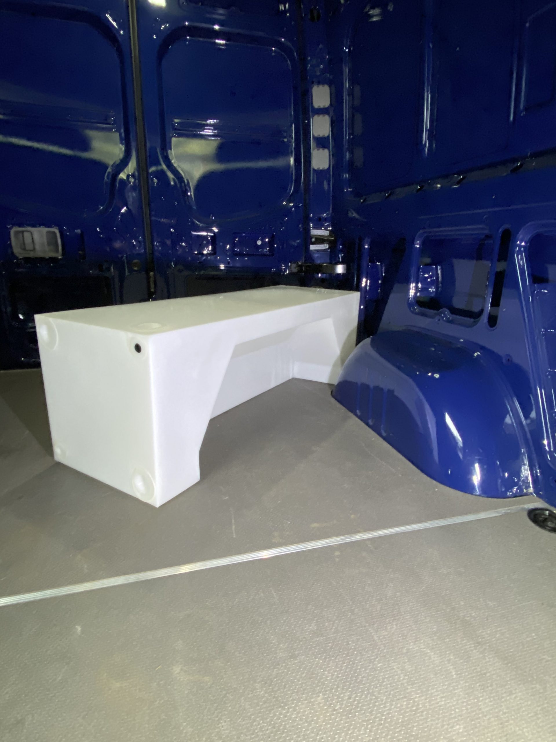32 Gallon Water Tank Sprinter Van Centered over wheel well NW