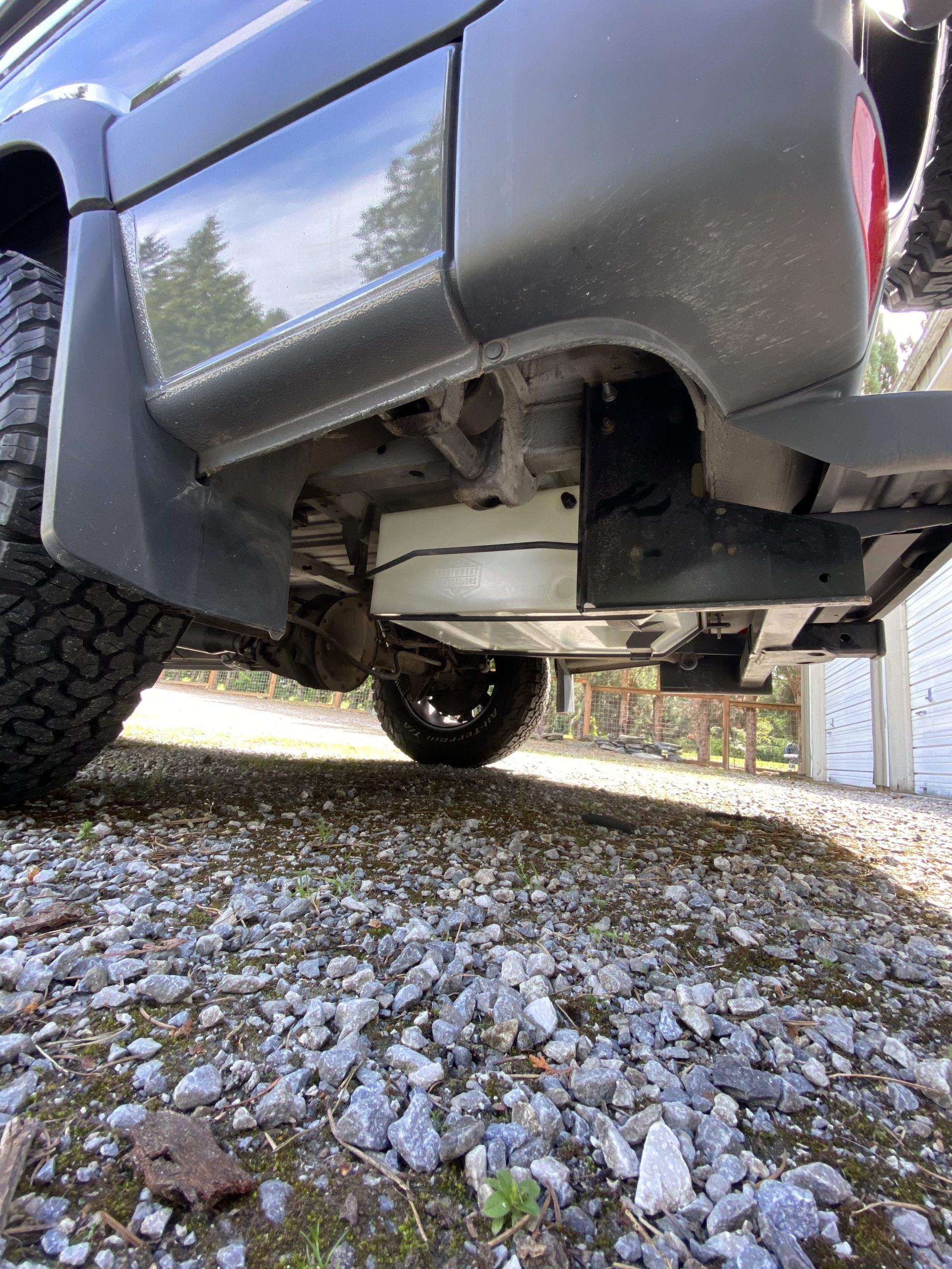 21 GALLON SPARE TIRE WATER TANK Sprinter Van NW Conversions