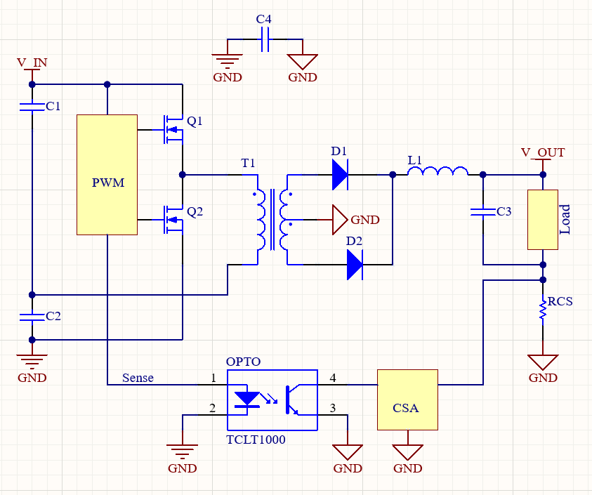 HalfBridge DCDC Converter PCB Design NWES Blog