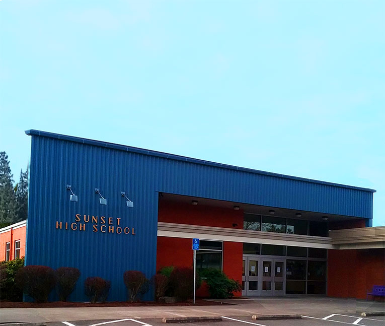 Beaverton School District Sunset High School Northwest Engineering