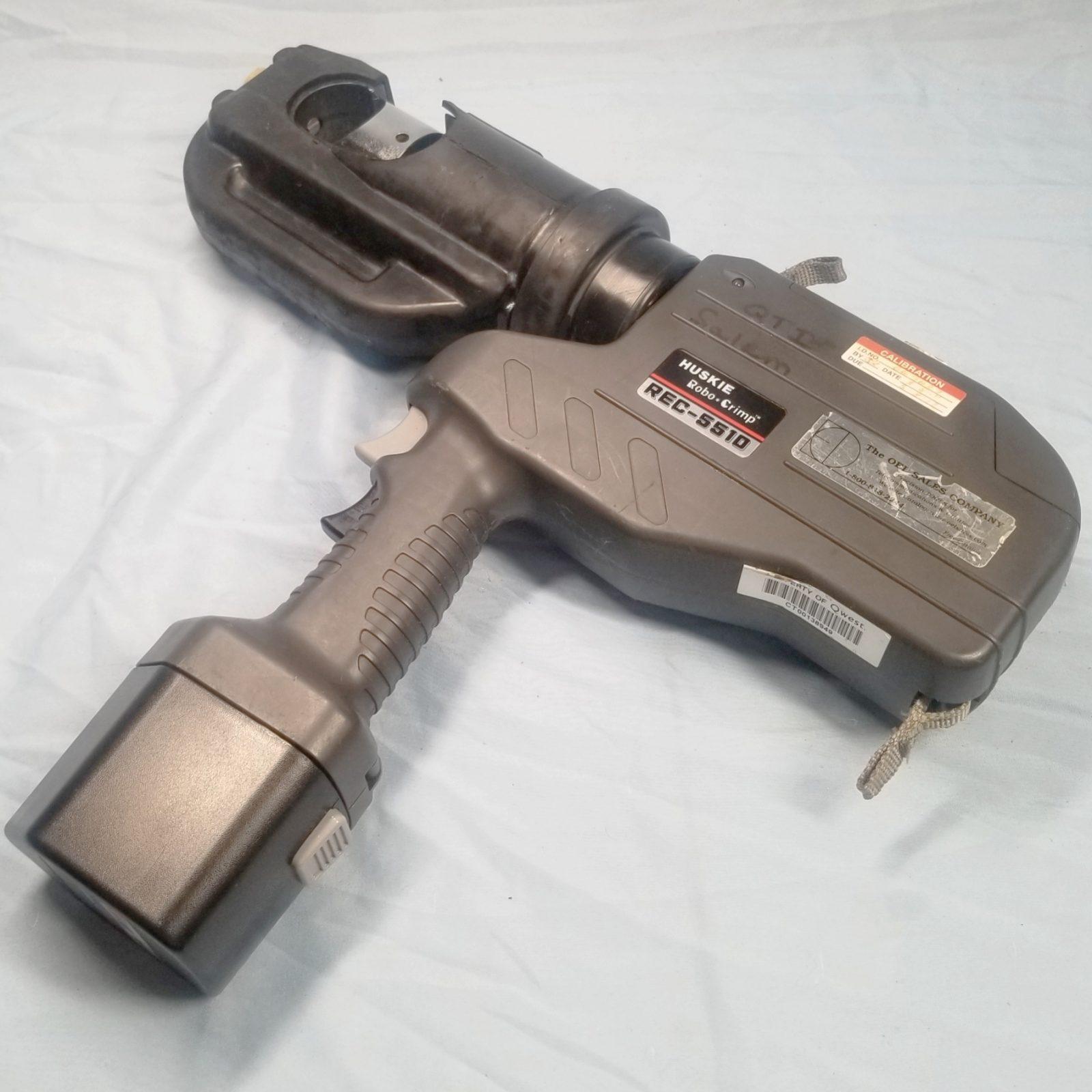 For Sale Huskie RoboCrimp REC5510 Cordless Electric Crimping Tool
