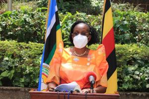 the Minister of Information and Communications Technology (ICT) and National Guidance, Hon Judith Nabakooba (Photo credit: supplied)