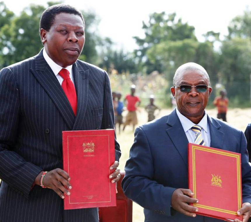 Cabinet Secretary of the Ministry of Devolution and ASALs, Eugene Wamalwa(Photo credit: supplied)