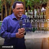 BREAKING NEWS: Nigerian televangelist T.B. Joshua died at 57