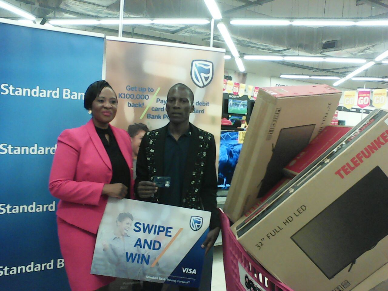 Standard Bank brings Xmas excitement Offers free VISA shopping up to K1mil for Malawi customers