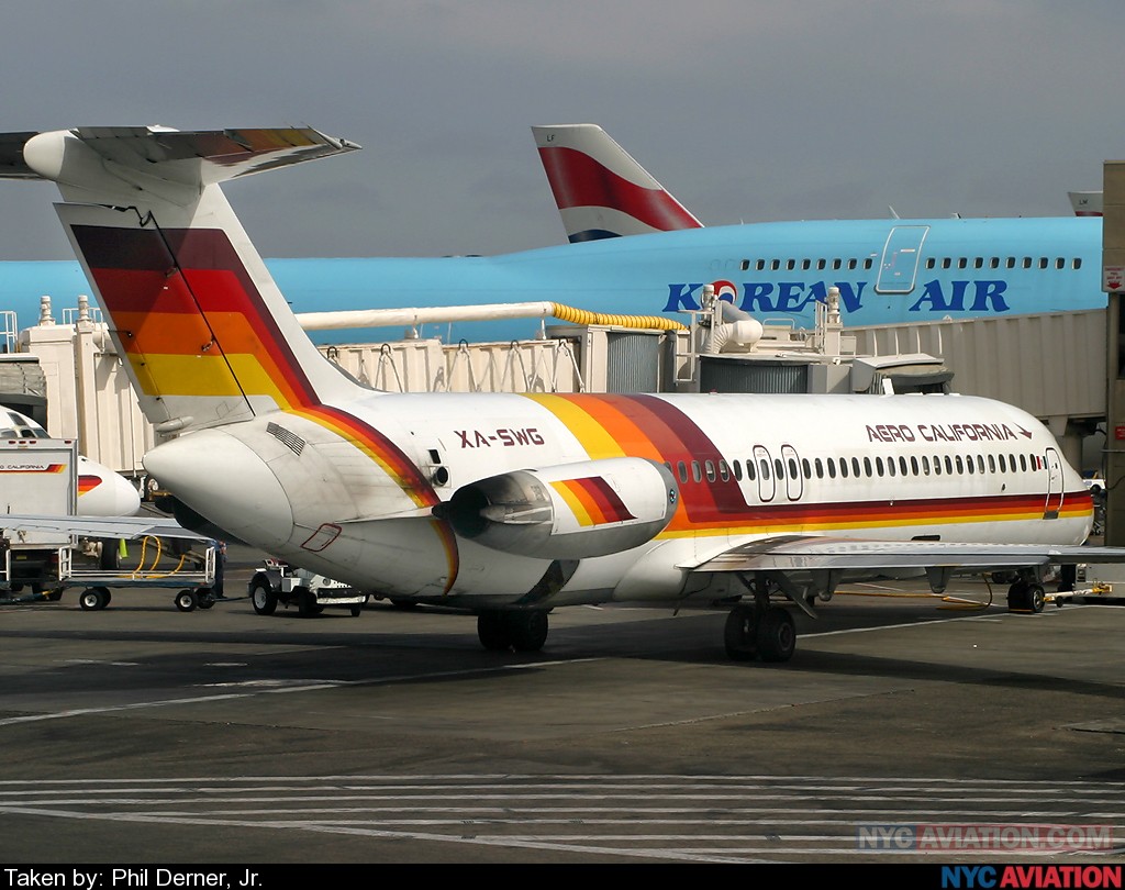 NYCAviation Aero California Douglas DC930 [XASWG] at LAX/KLAX