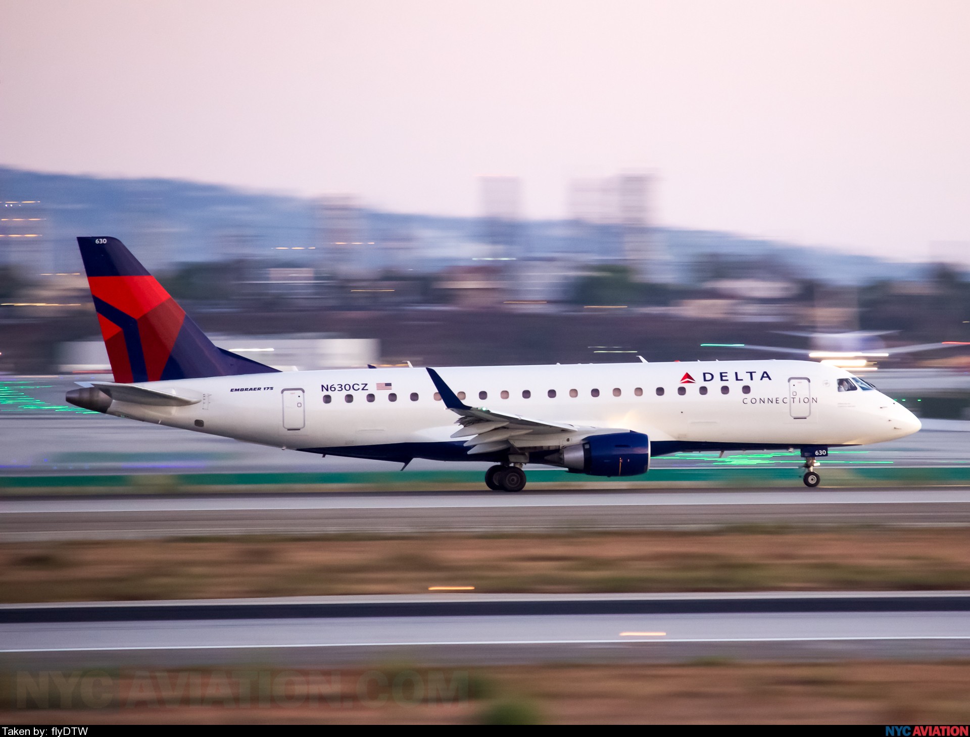 NYCAviation Compass Airlines Embraer E170 / 75 [N630CZ] at LAX/KLAX