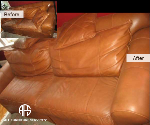 Leather Couch Redye NYC Furniture Doctor