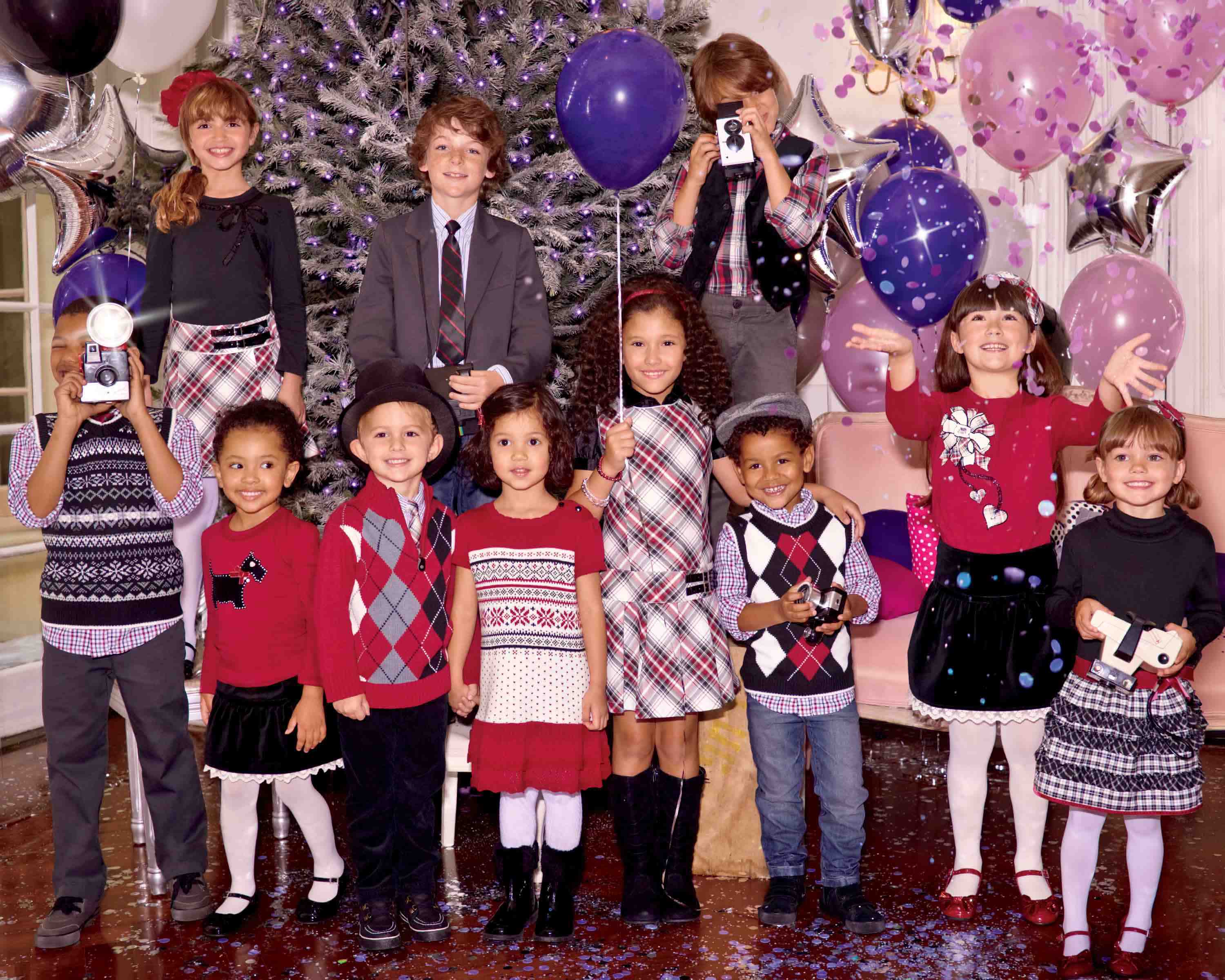 Holiday Dresses from Children's Place Fashion Friday NYC Single Mom