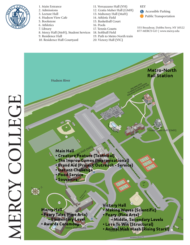 Mercy South Campus Map