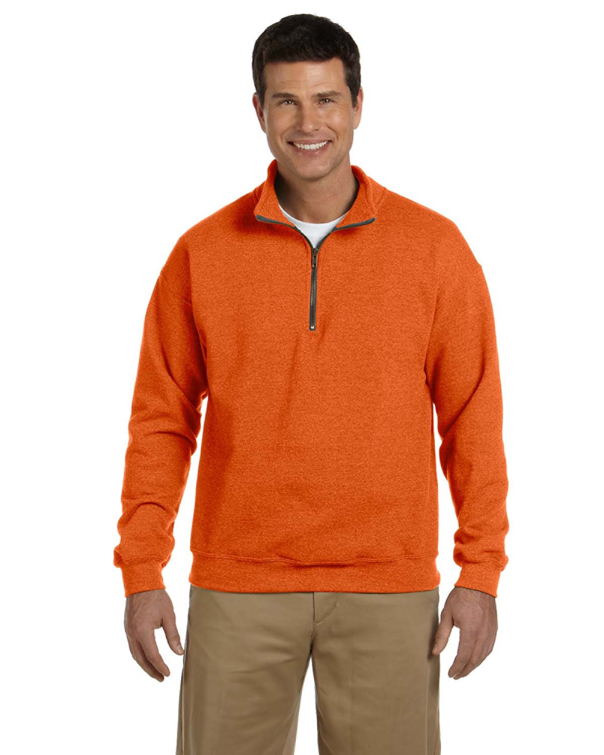Gildan 18800 Adult Heavy Blend Vintage 1/4Zip Cadet Collar