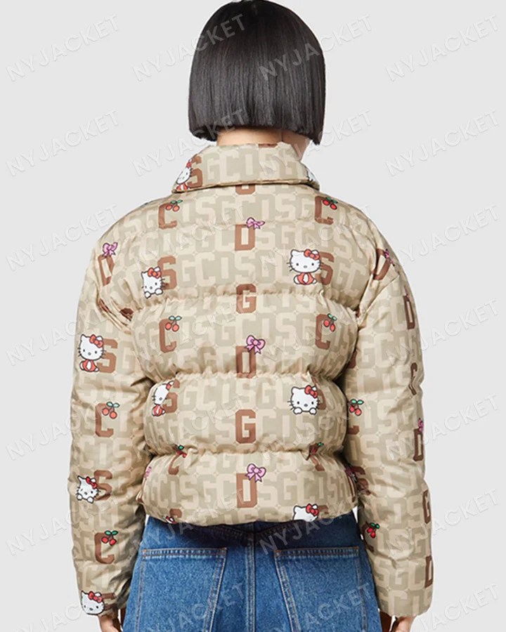 Shop Hello Kitty Puffer Jacket Newly Arrived Puffer Jacket