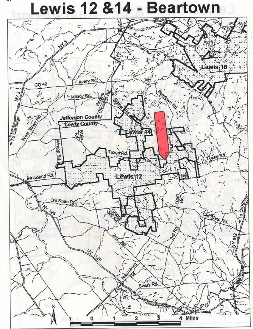 North Country Hunting Land and Camp with Direct Access to Lewis County