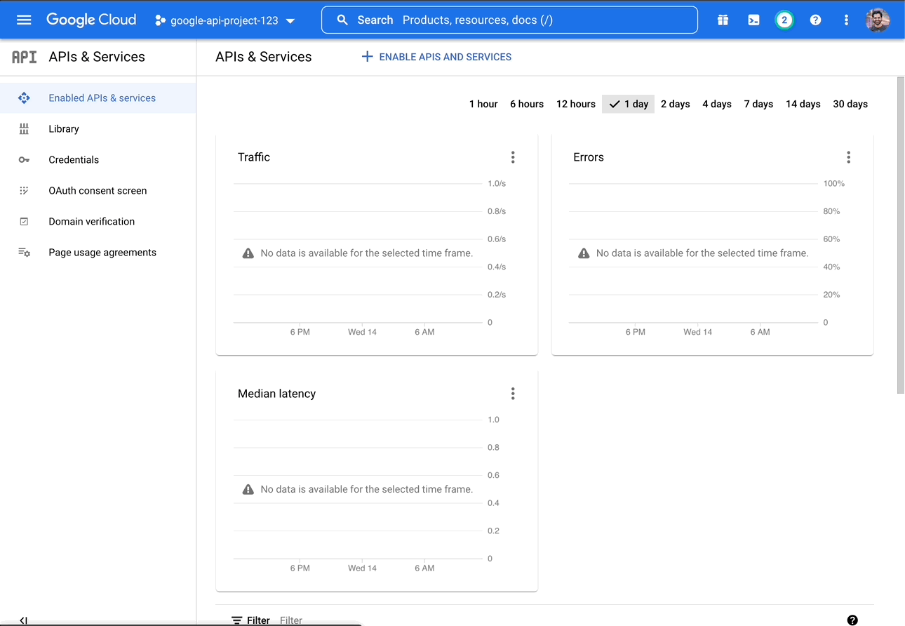 How to setup your first Google API project Nylas