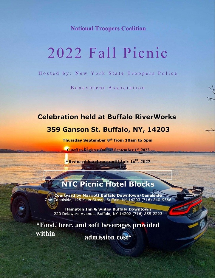 2022 NTC Picnic Buffalo, NY NYSTPBA