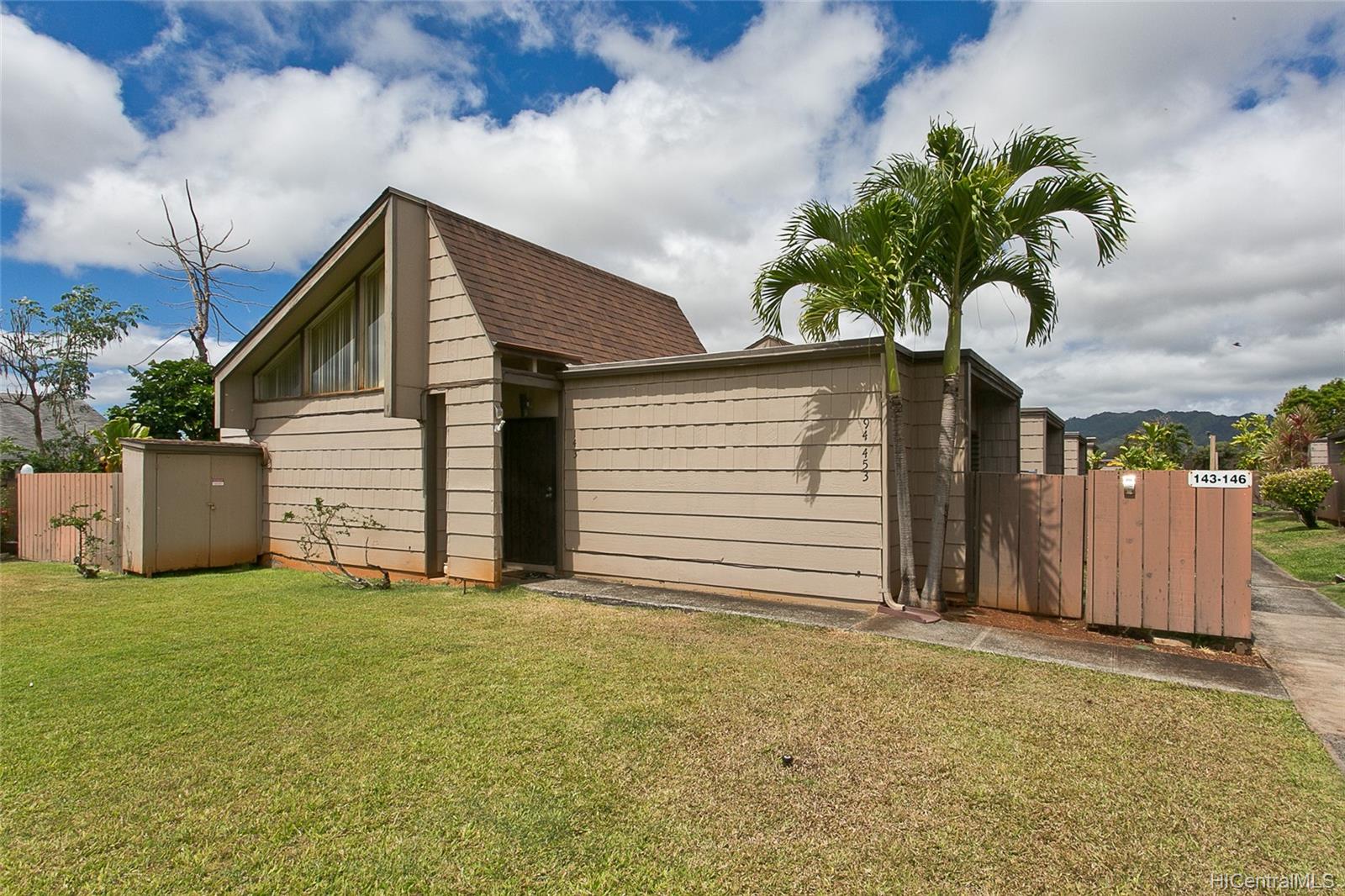 Opua Hale Patio Homes 94453 Keaoopua Street Unit 10/143 Mililani HI