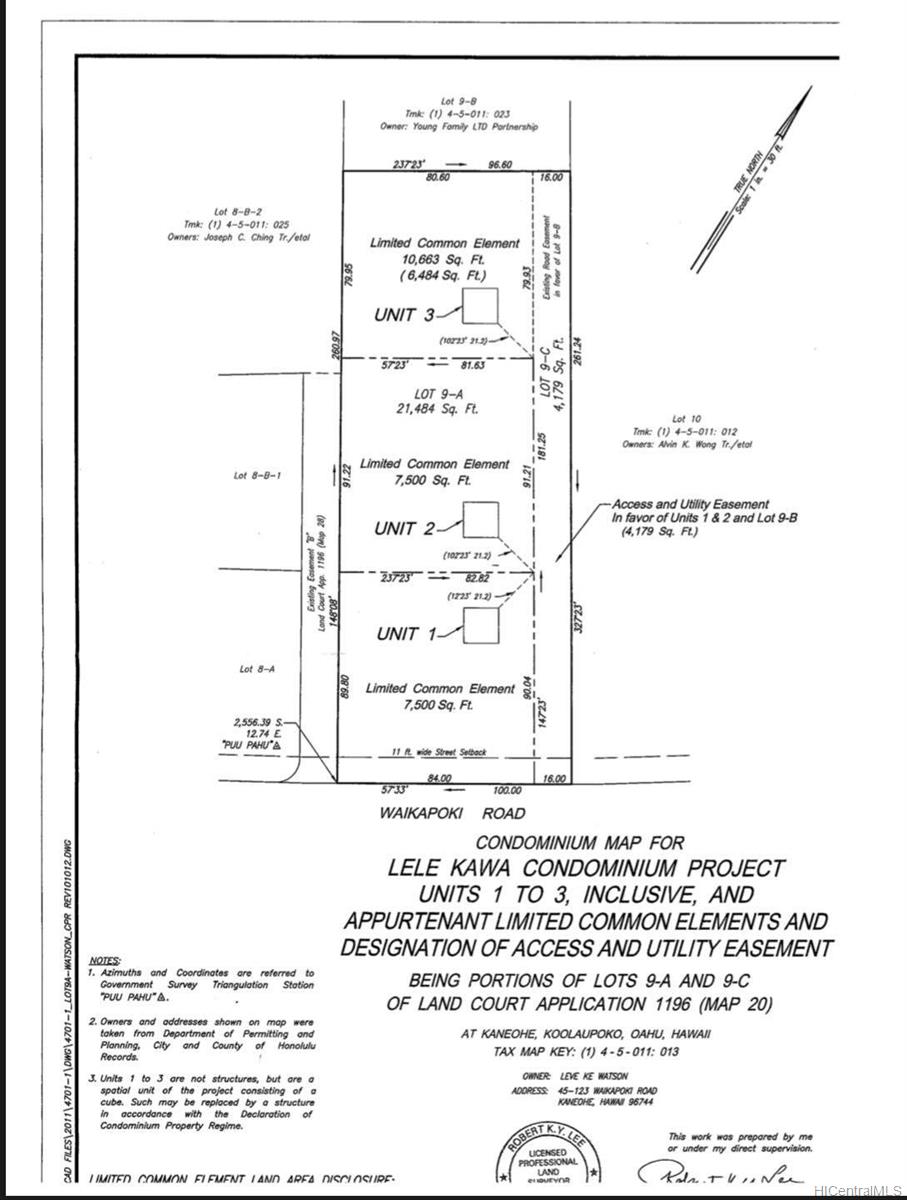 45123 Waikapoki Road Unit 1 Kaneohe HI 96744 listed 08312021