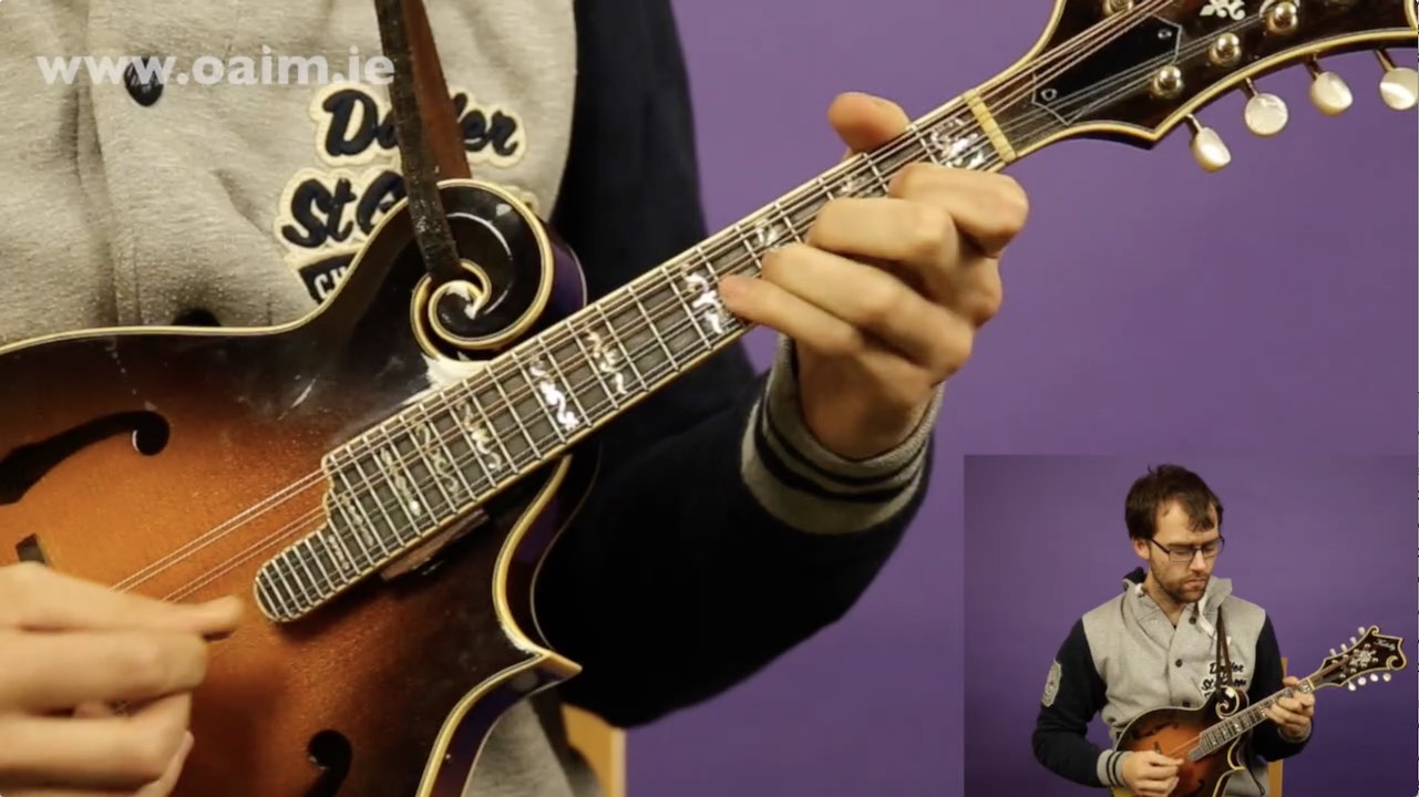 Learn Mandolin Triplets, HammerOns, PullOffs, Flicks, Cuts and