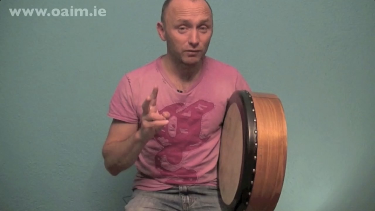 How to Play the Bodhrán Bodhrán Lessons Online OAIM
