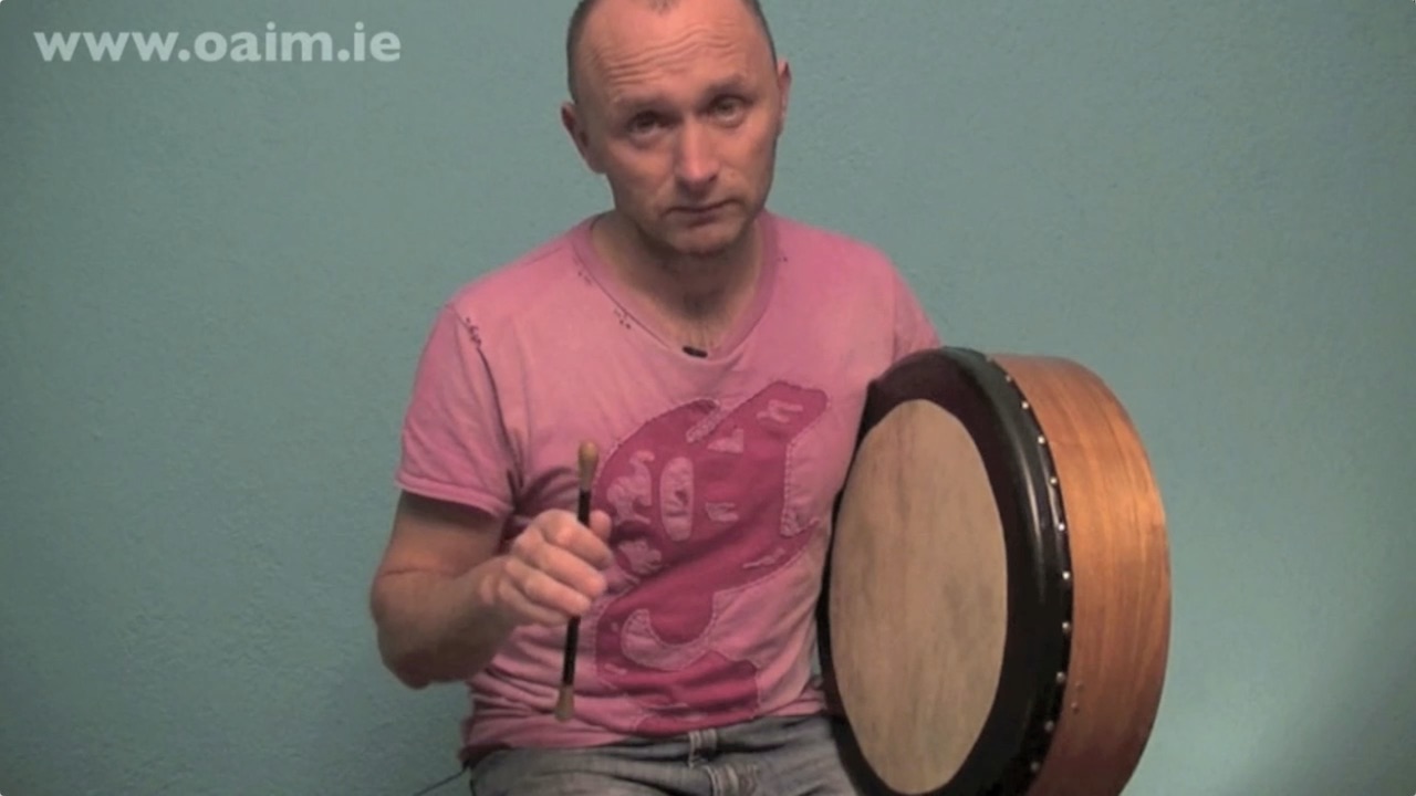 How to Play the Bodhrán Bodhrán Lessons Online OAIM