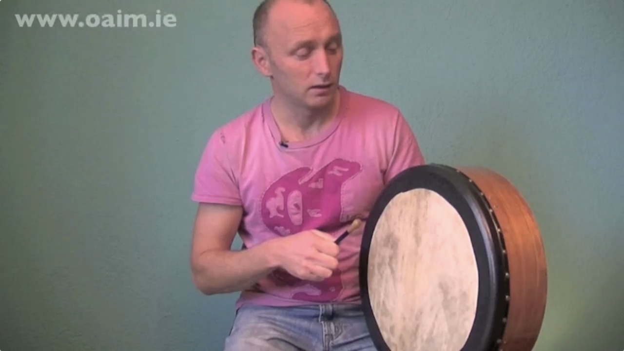 How to Play the Bodhrán Bodhrán Lessons Online OAIM