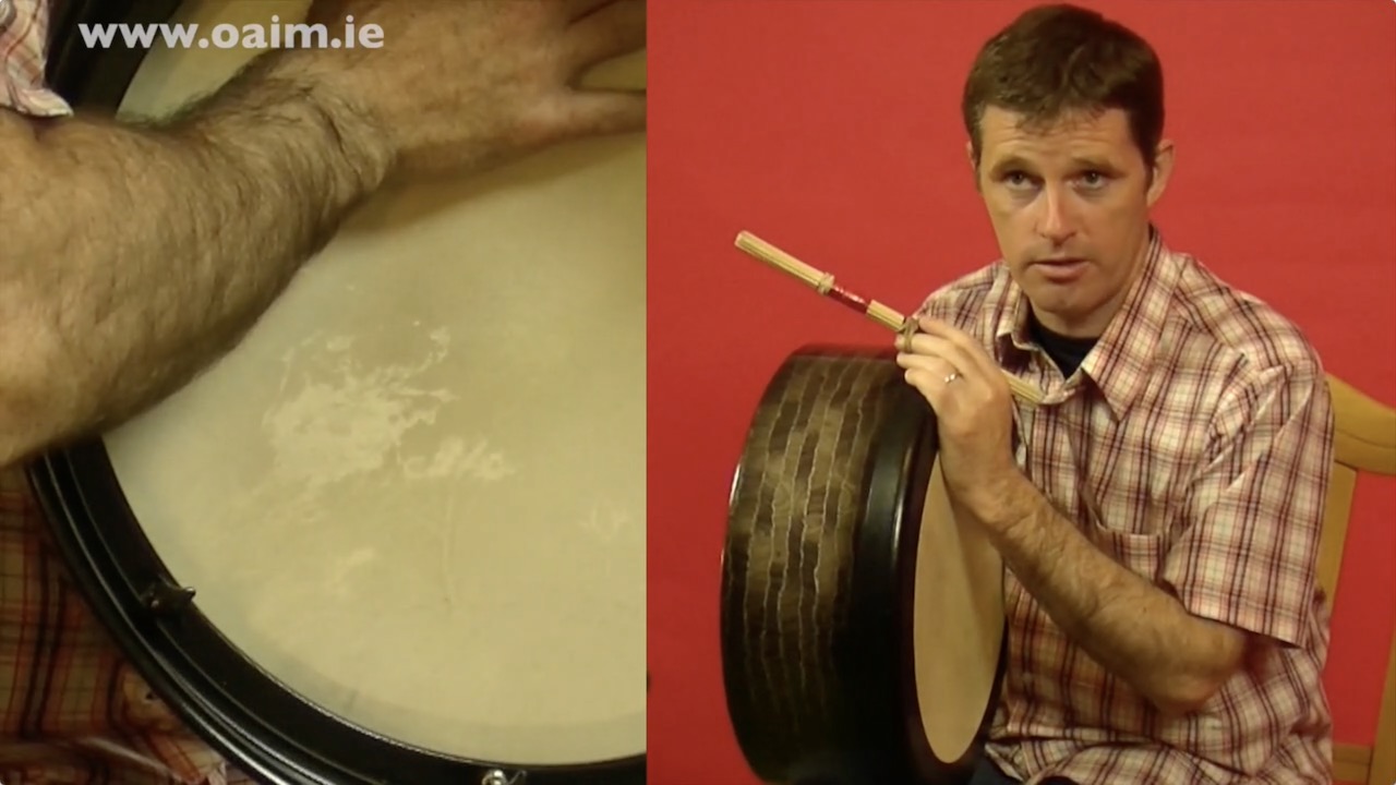 Learn How To Play Advanced Rhythms on Bodhran Fun Lessons Easy to Follow