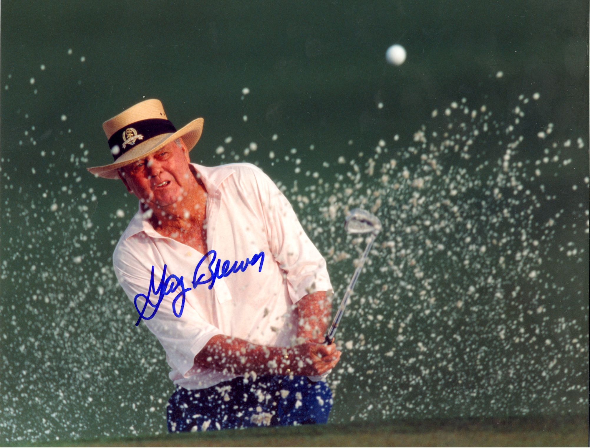 Lot Detail Arnold Palmer, Tom Watson, Thomas Weiskopf, Gay Brewer