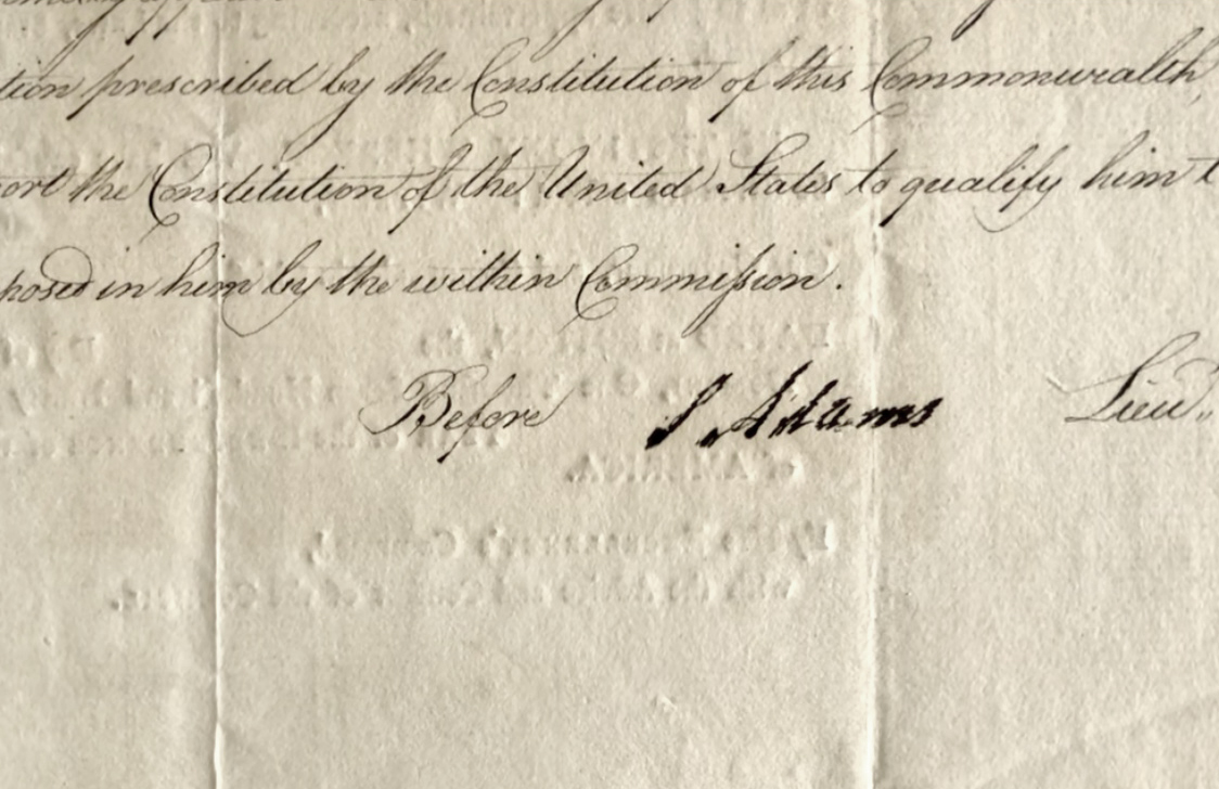 Lot Detail Rare John Hancock and Samuel Adams signed Document