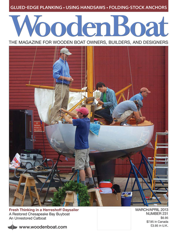 Woodenboat Magazine Wooden Boatworks Oakcliff Sailing