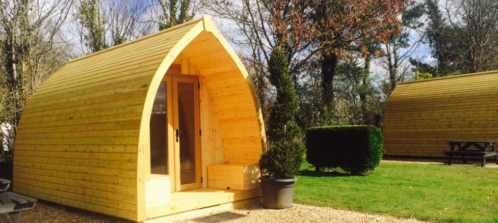 Glamping Pods are here! Oakdown Holiday Park