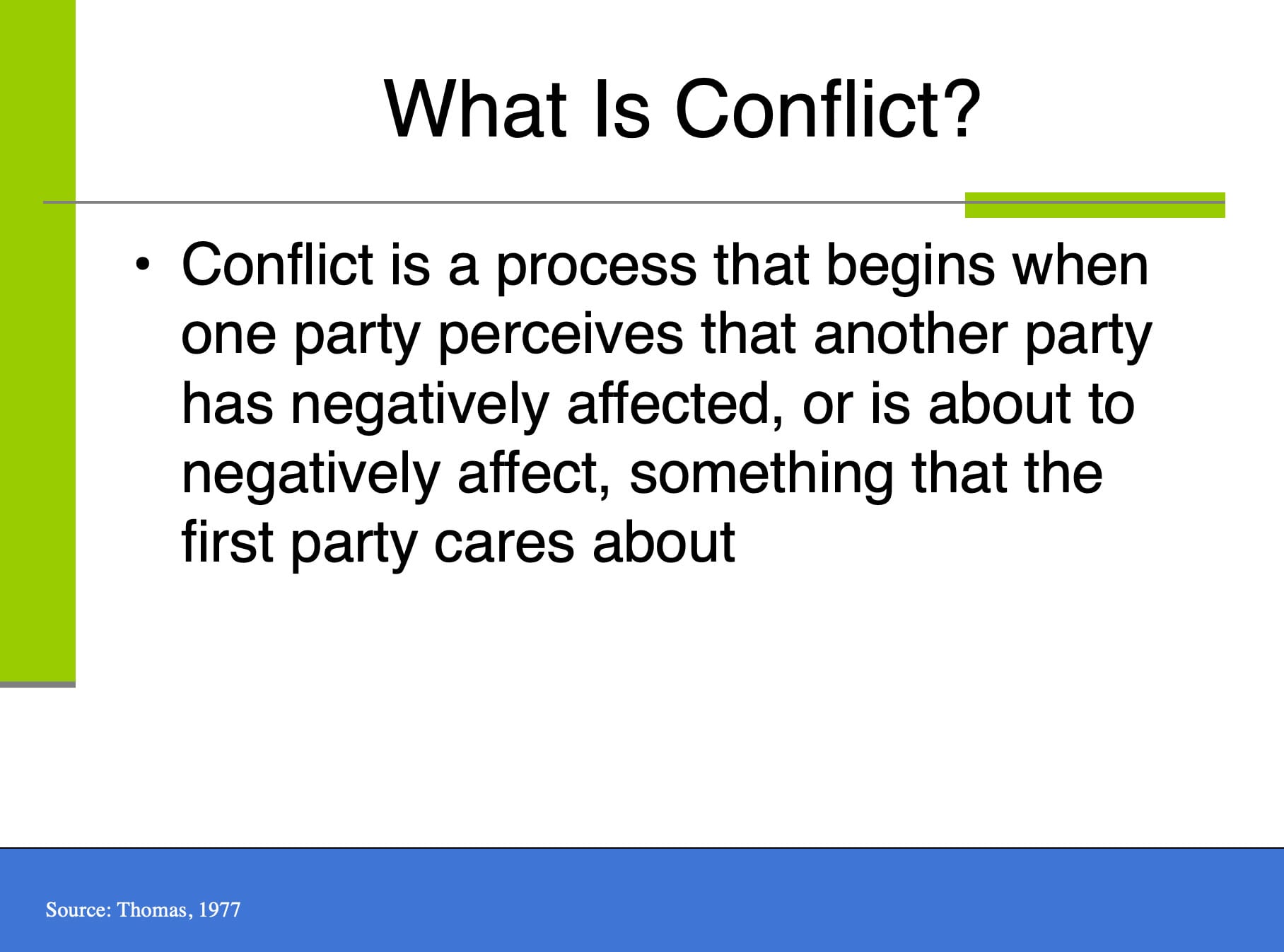 Conflict Management Skills Training Course Material By Oak Innovation