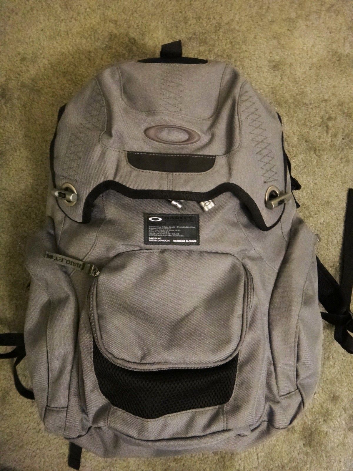 For Sale Oakley panel pack backpack sheet metal book of eli Oakley