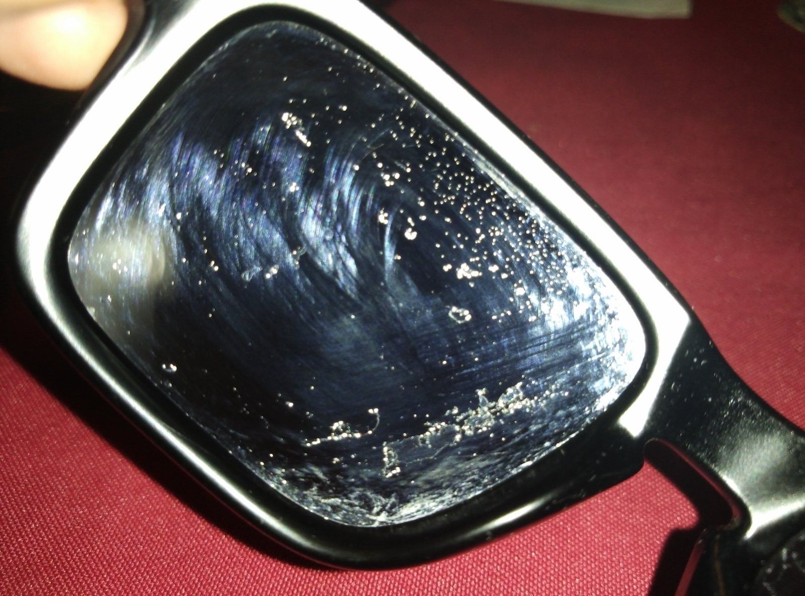 Oakley Holbrook Lenses coating peel off after rain? Oakley Forum