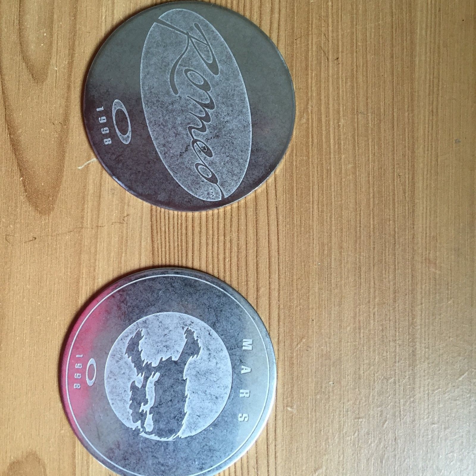 For Sale 110usd Mars Coin + 1 Romeo Coins selling as a Set