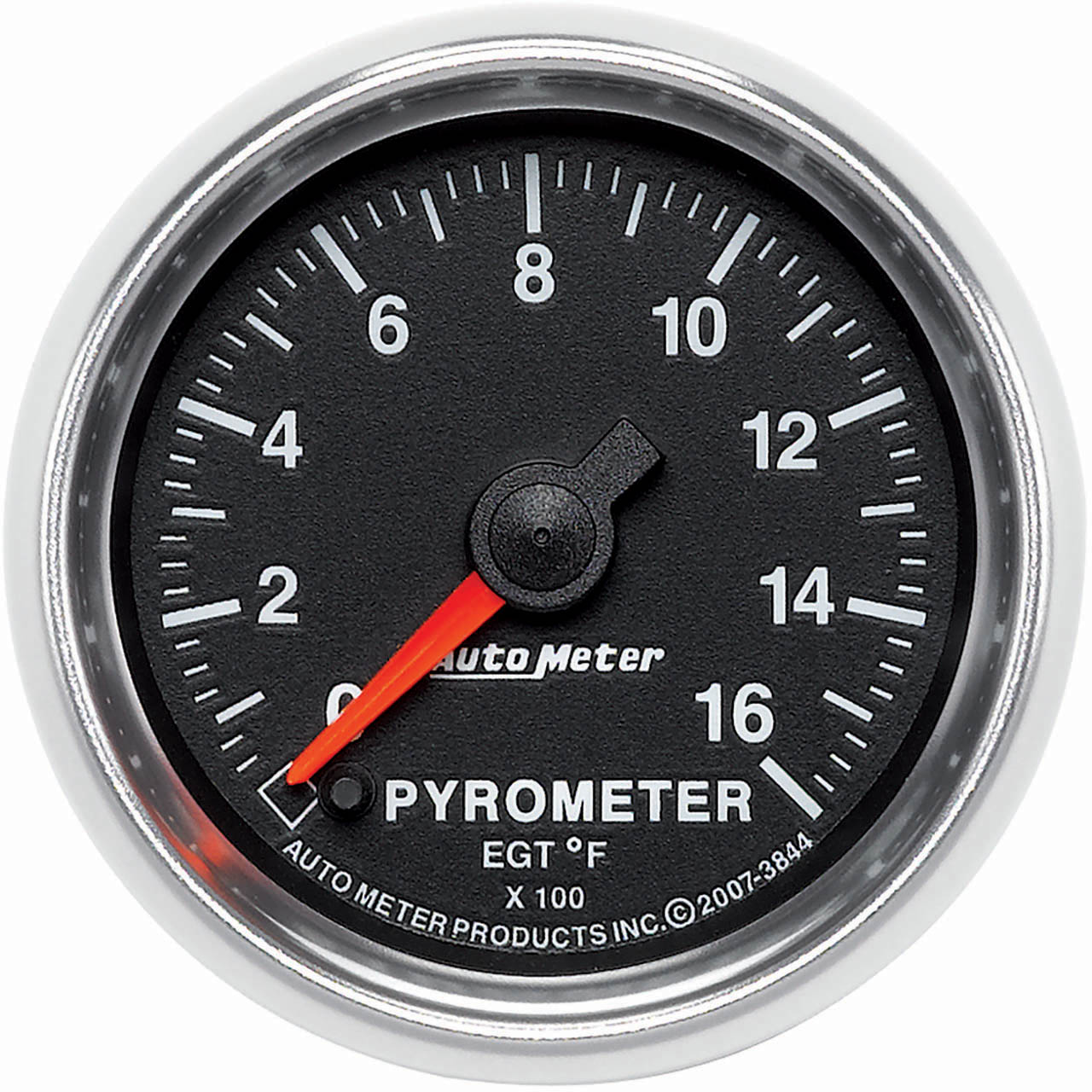 Autometer GS Series Exhaust Gas Temp EGT Gauge (2 1/16, 01600F)