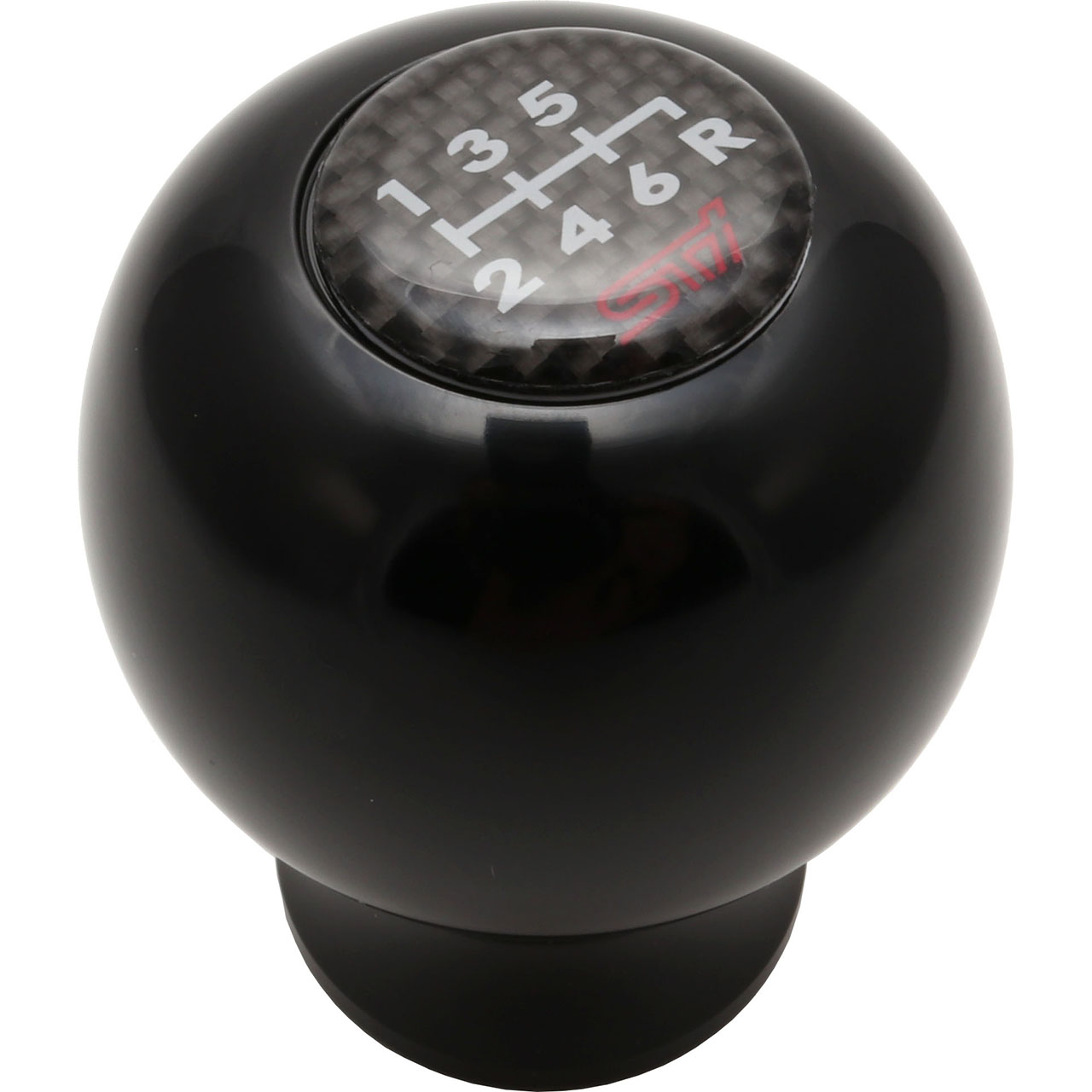 Subaru (OEM) STi Duracon Shift Knob (Black), '04'21 STi, '15+ WRX