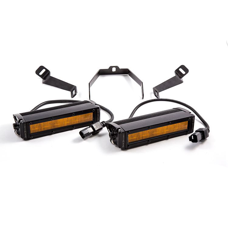 Diode Dynamics LED Light Bar Kit (Driving Optic, Amber), '15'21 WRX & STi