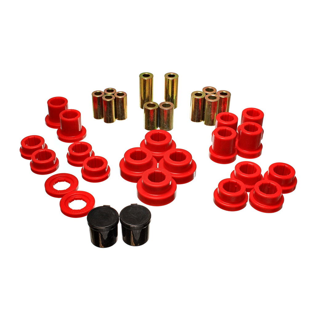 Energy Suspension Rear Control Arm Bushings Set (Red), 20002009 S2000