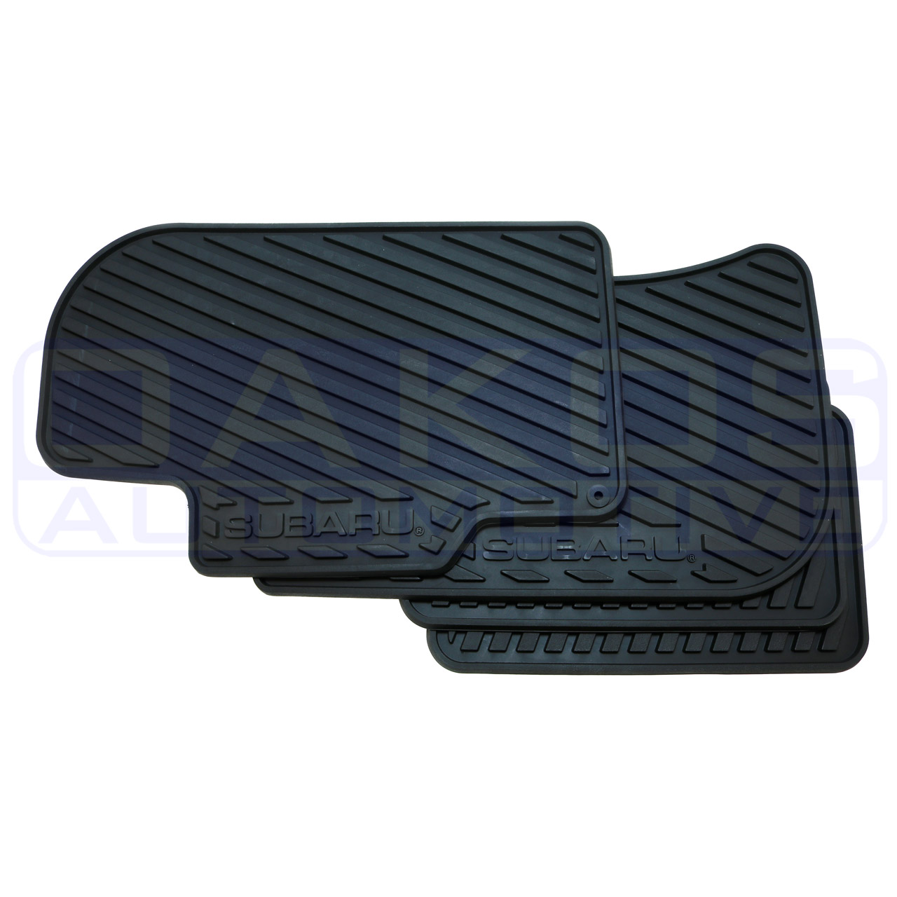 Subaru (OEM) All Weather Floor Mats (Set/4), '02'07 Impreza, WRX & STi