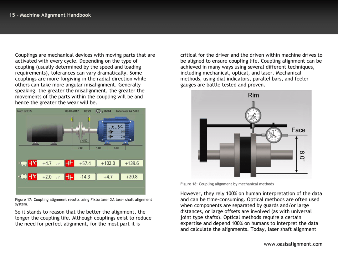 Download Our FREE Machine Alignment Handbook OASIS Alignment Services