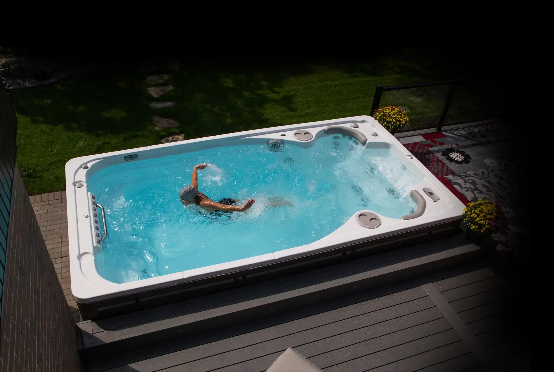 Executive Trainer 16Ex - Hydropool Swim Spas for Sale in Canutillo