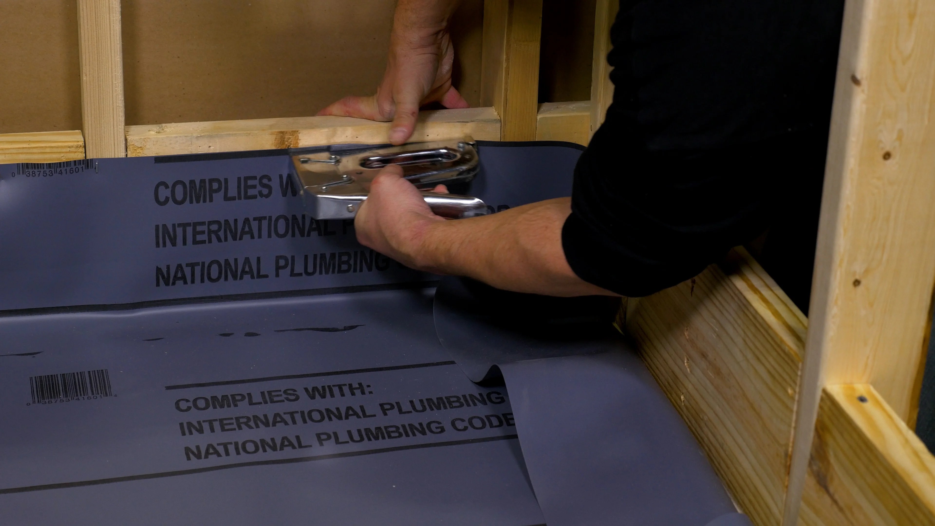 How to Install a Shower Pan Liner Build a Waterproof Shower from the