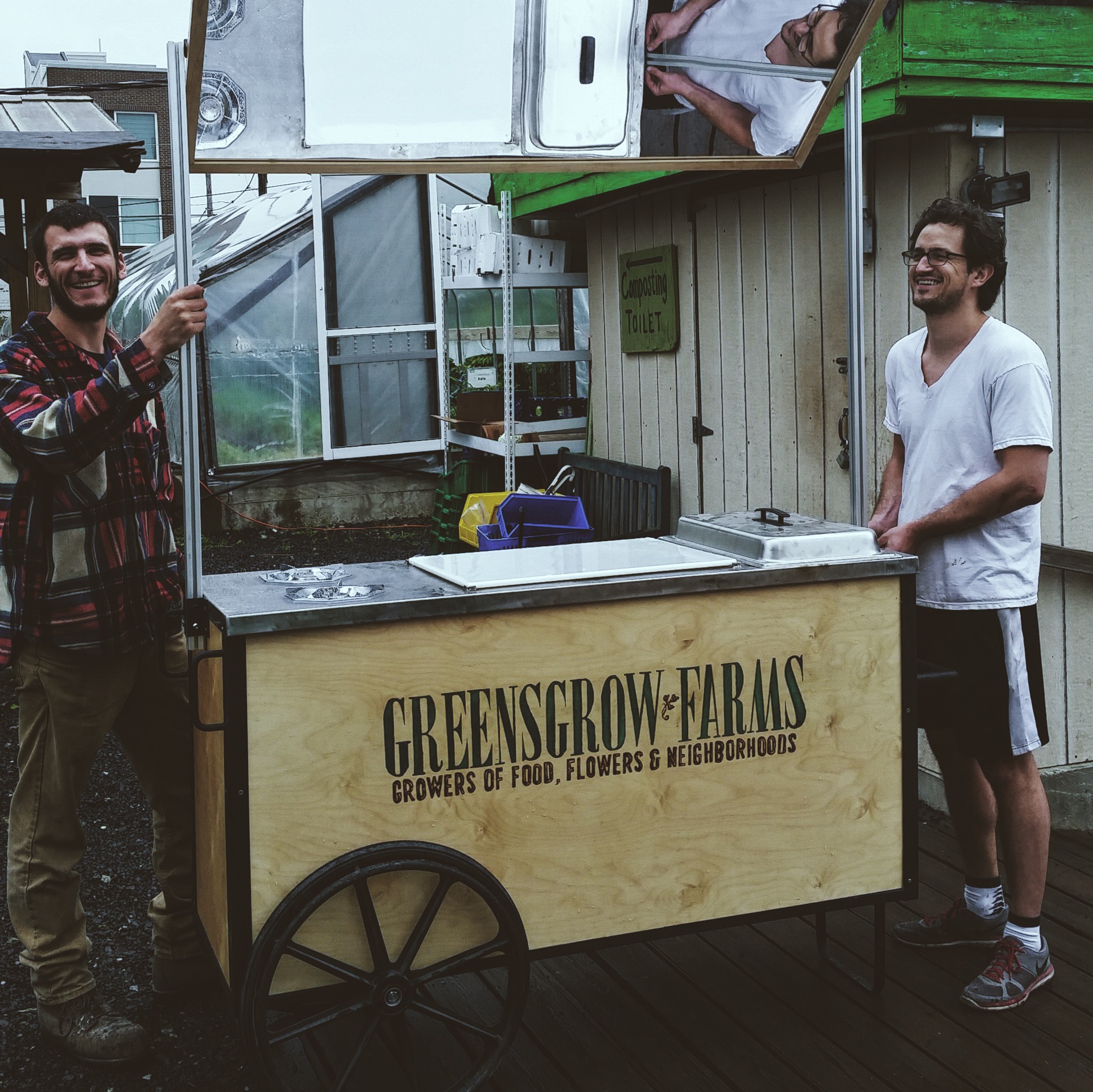 Greensgrow Farms Mobile Food Prep Cart Mobile Food Preparation
