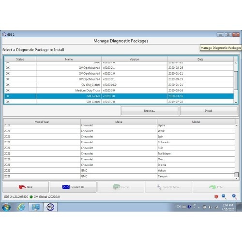 GM MDI Scanner GM Diagnostic Tool support Online Programming 2021.3