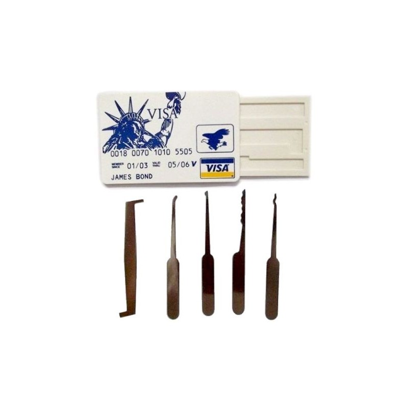 Credit Card 4 Pieces Lock Pick Sets