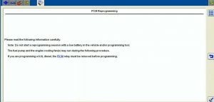 how to use Ford IDS software to do PCM reprogramming for Ford Focus
